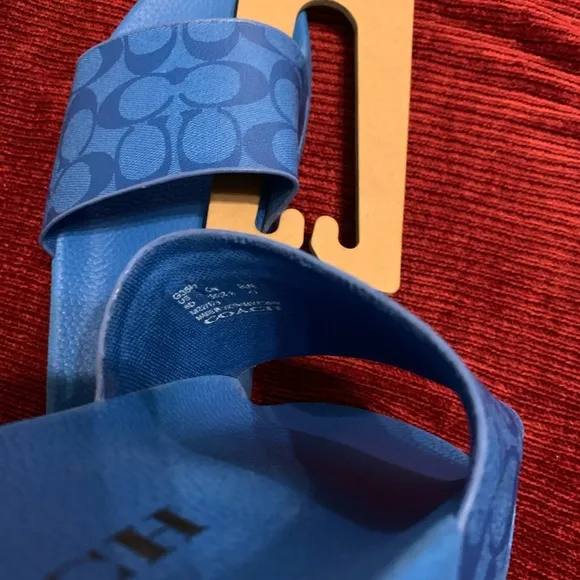 Coach slide sandals