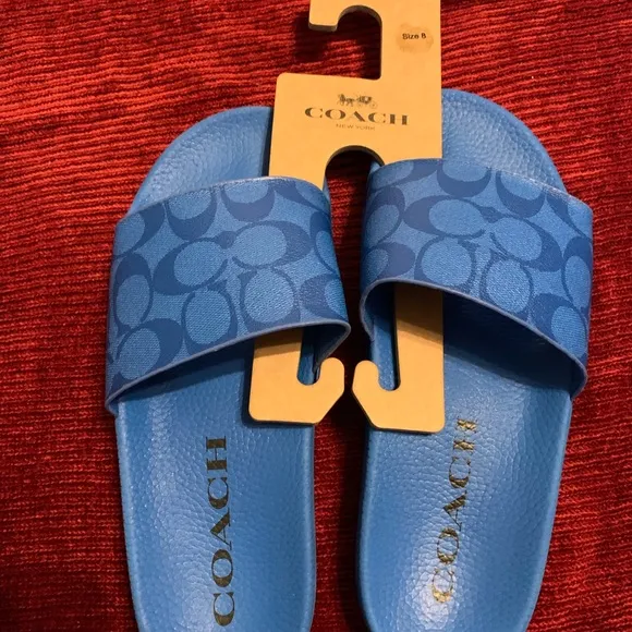 Coach slide sandals