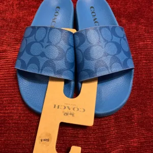 Coach slide sandals