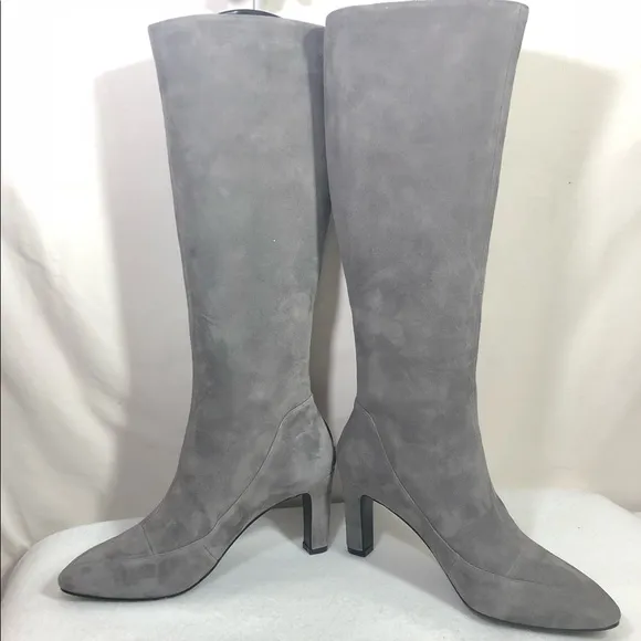 Cole Haan Arlean Suede Leather Pump Tall Boot 7.5