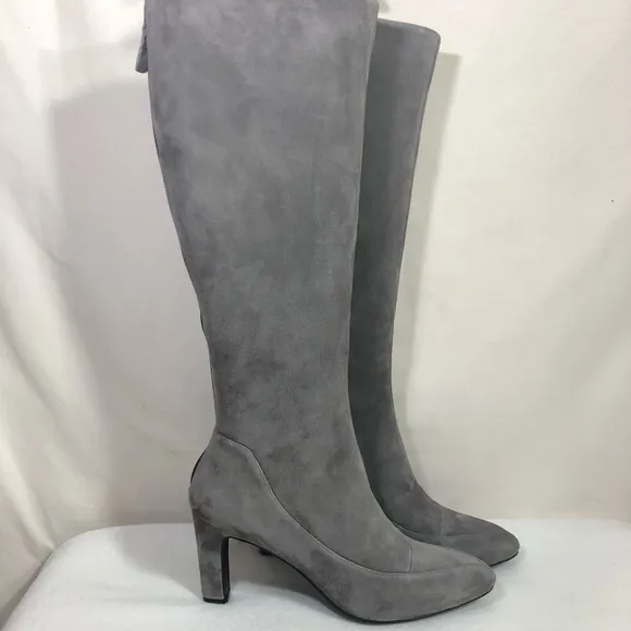 Cole Haan Arlean Suede Leather Pump Tall Boot 7.5