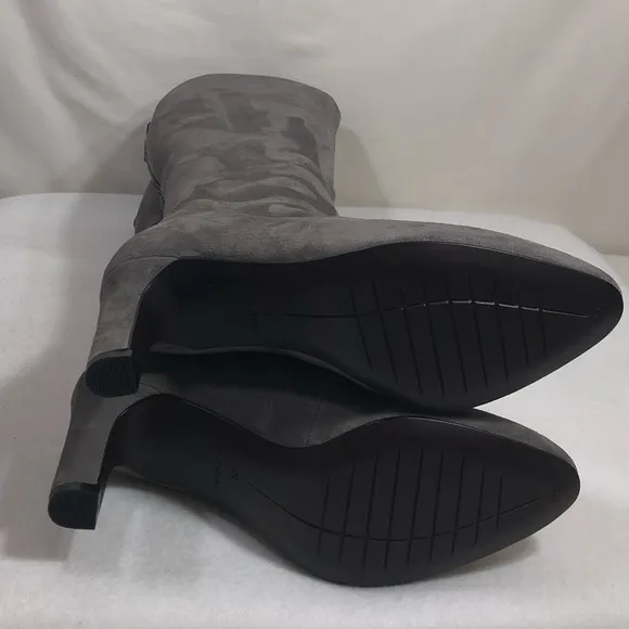 Cole Haan Arlean Suede Leather Pump Tall Boot 7.5