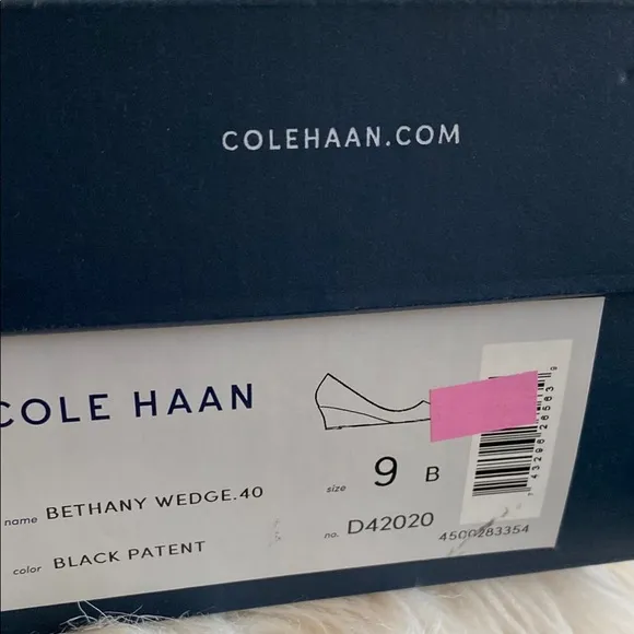 Cole Haan BETHANY patent leather Wedge Shoes