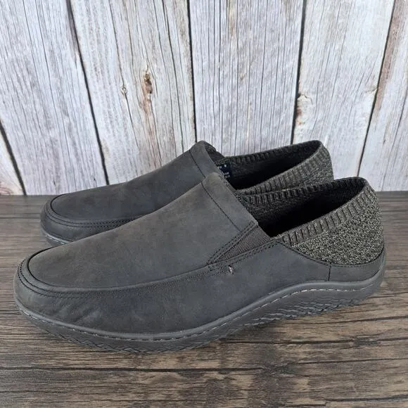 Cole Haan Grand O's Leather Motogrand Driving Loafer Men's Wide Sz 9.5 W Brown