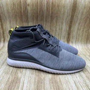 Cole Haan GrandMotion Mid Men's Size 10 M Sneakers‎ Grey Knit Shoes C30662