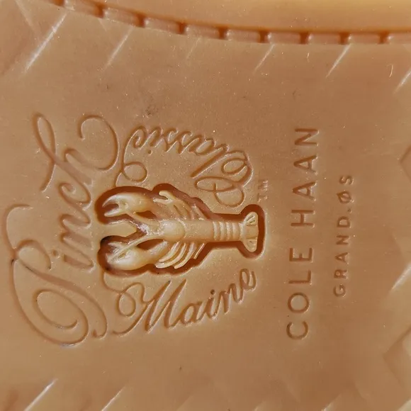 Cole Haan Grandseries Leather Fruit Filled Espadrille sandals (w sizes 7, 8)