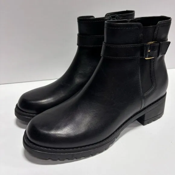 Cole Haan Women’s Catherine Black Waterproof Bootie, Size 9 M