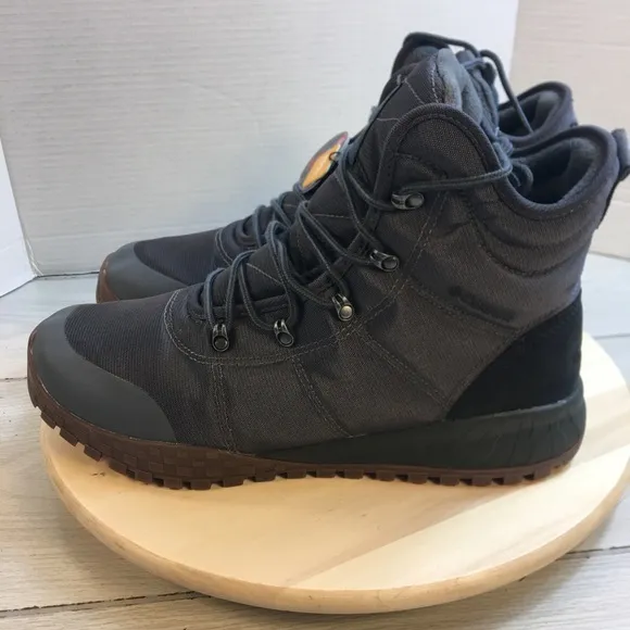 Columbia Fairbanks Omni Heat Boots Size Men's 13 Waterproof Gray NEW!