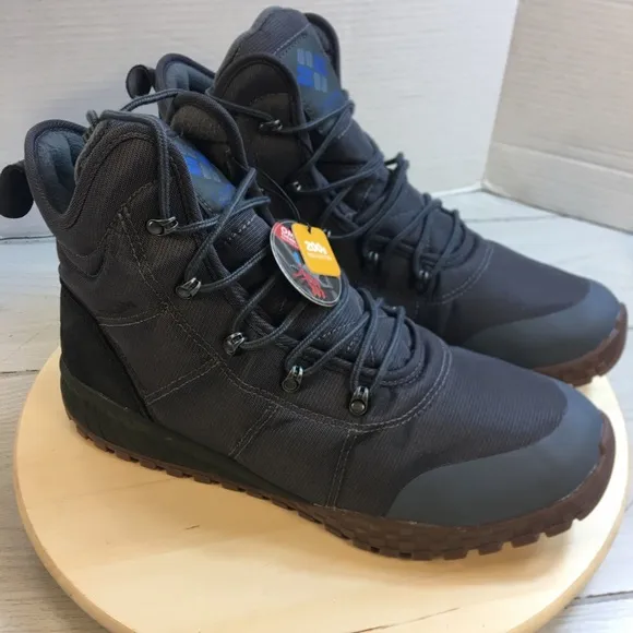 Columbia Fairbanks Omni Heat Boots Size Men's 13 Waterproof Gray NEW!