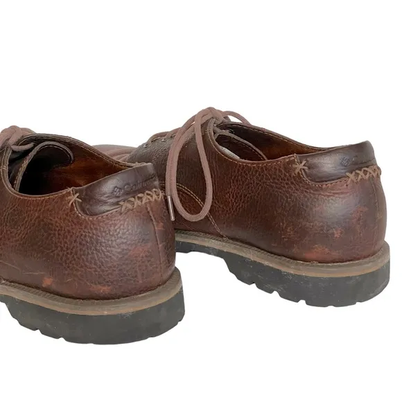Columbia Lace Up Shoes Oxford Leather Brown Style Name Salmon Harbor Size 10