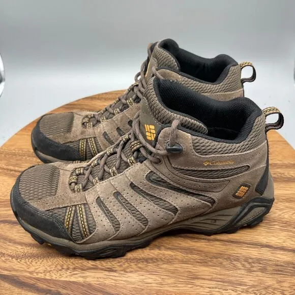 Columbia North Plains ll WP Boots Mens Size 9.5 Mid Brown Hiking BM1734-255