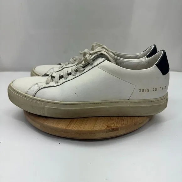Common Projects Sneaker Shoes Men 9 Off White Rubberized Achilles 3839 40 0547
