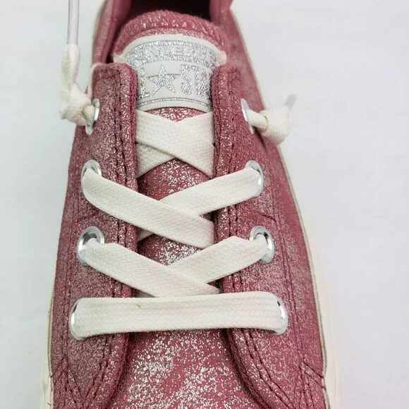 Converse CTAS Shoreline Slip Womens Size 8.5 Royal Flush Silver Sneaker Shoes