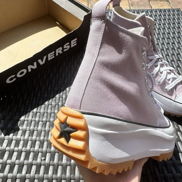 Converse Run Star Hike High Himalayan Salt Men's Shoes 171668C Size 10