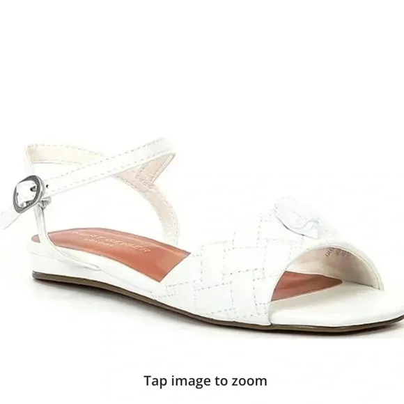 COPY - Kurt Geiger London Girls' Kensington white Leather Sandals
