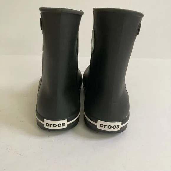 Crocs Jaunt Shorty Rain Boot  in Black Women's Size 7 7