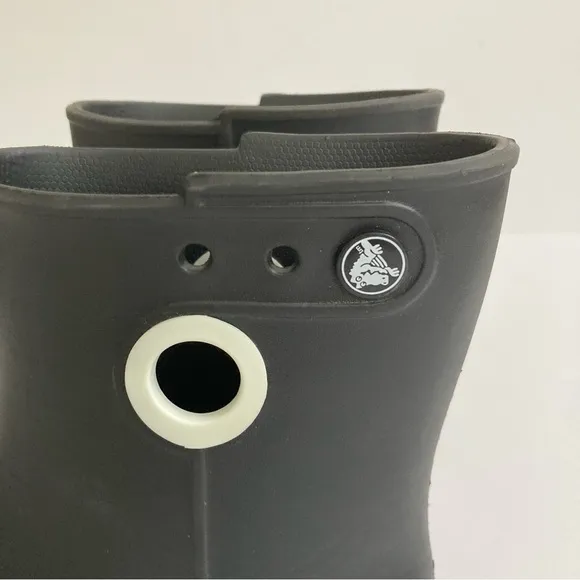 Crocs Jaunt Shorty Rain Boot  in Black Women's Size 7 7