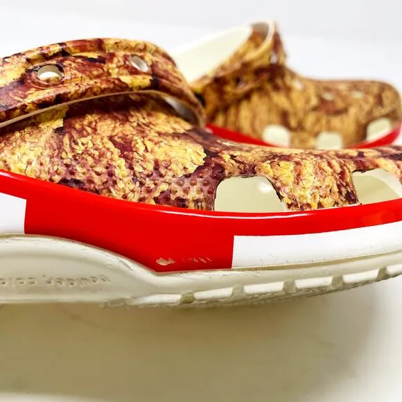 Crocs X KFC Women 7 / Men 5 Kentucky Fried Chicken - NO JIBBITZ