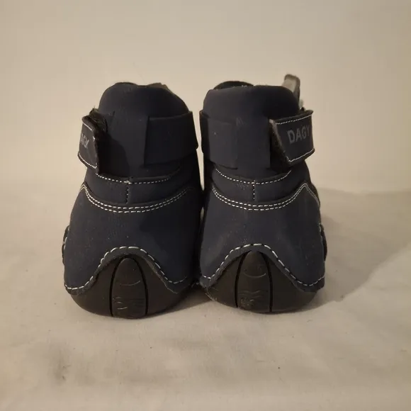 Dagy Blue And Black Men's Athletic Shoes with Sporty Design