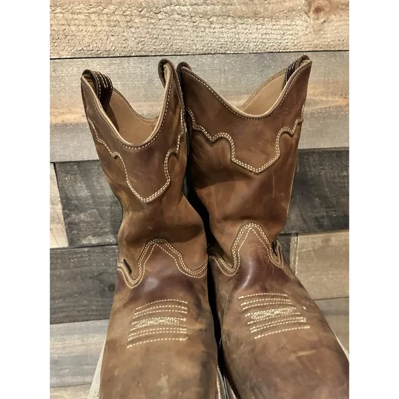 Dan Post Men's DP69482 11 Inch Blayde Steel Toe Waterproof Work Boot Brown 12EW