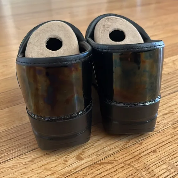 Dansko Professional  Petrol Patent Clog
