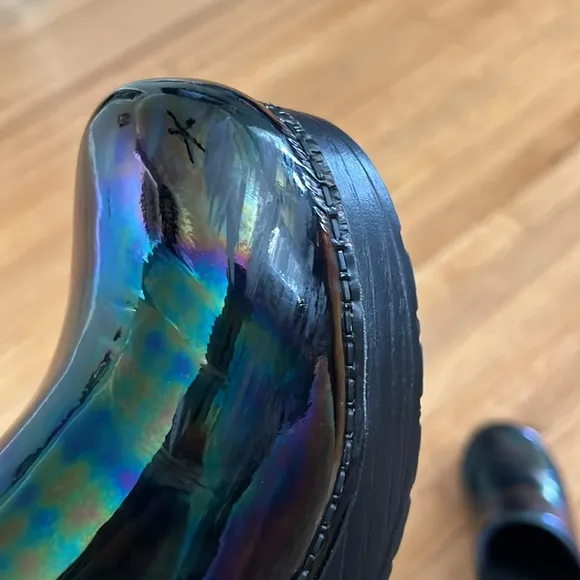 Dansko Professional  Petrol Patent Clog