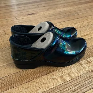 Dansko Professional  Petrol Patent Clog