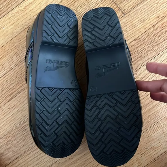 Dansko Professional  Petrol Patent Clog