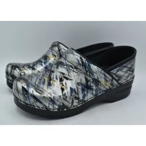 Dansko Professional Womens EU 40 US 9.5-10 Patent Leather CrissCross Clogs Shoes