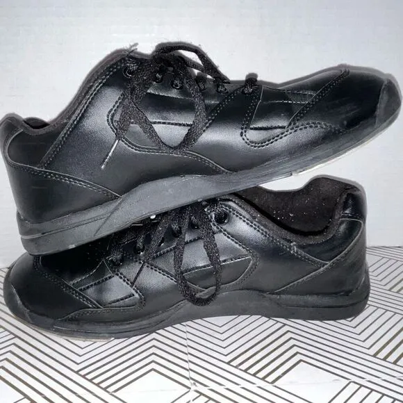 Dexter Mens Bowling Shoes Sz 9 2W Ricky II Black Brunswick Reusable Shoe Shield