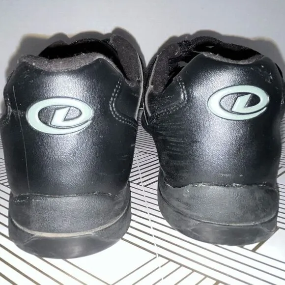 Dexter Mens Bowling Shoes Sz 9 2W Ricky II Black Brunswick Reusable Shoe Shield
