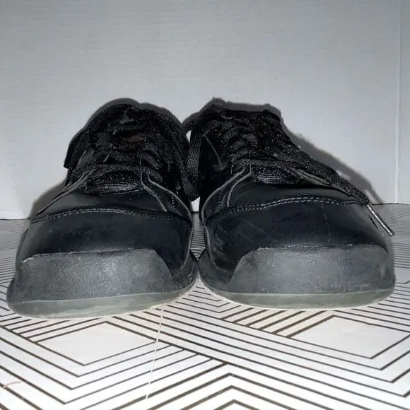 Dexter Mens Bowling Shoes Sz 9 2W Ricky II Black Brunswick Reusable Shoe Shield