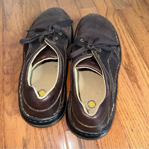 Dr. Martens 11194 Men's Brown Leather Oxford Lace-Up Shoes Size 10