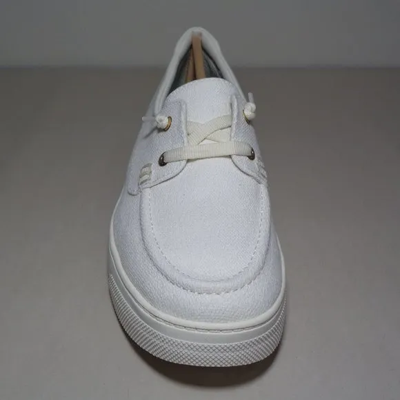 Dr. Scholl's Size 8 M GET ONBOARD White Sneakers New Women's Boat Shoes