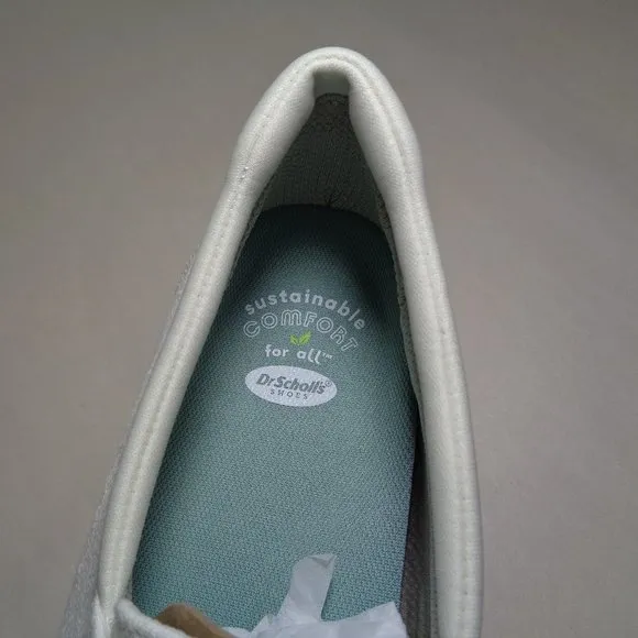 Dr. Scholl's Size 8 M GET ONBOARD White Sneakers New Women's Boat Shoes