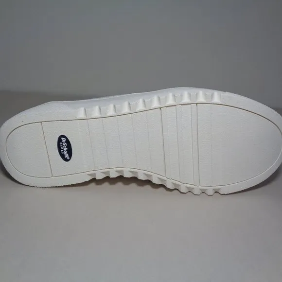 Dr. Scholl's Size 8 M GET ONBOARD White Sneakers New Women's Boat Shoes