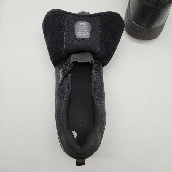 Drew Men's Strength Black Combo Leather/Mesh Combo Casual Shoe 8M Leather $179