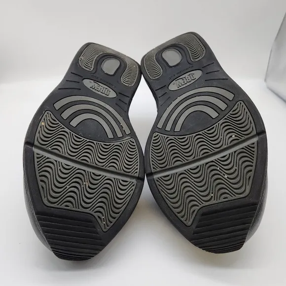 Drew Men's Strength Black Combo Leather/Mesh Combo Casual Shoe 8M Leather $179
