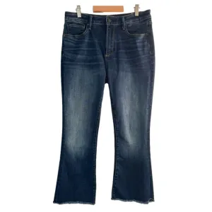 Driftwood Roxy Kick Flare Jeans Dark Wash size 29!