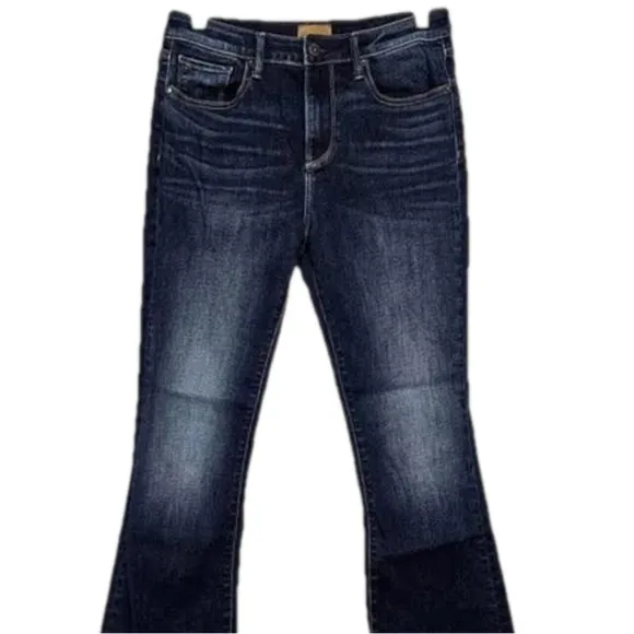Driftwood Roxy Kick Flare Jeans Dark Wash size 29!