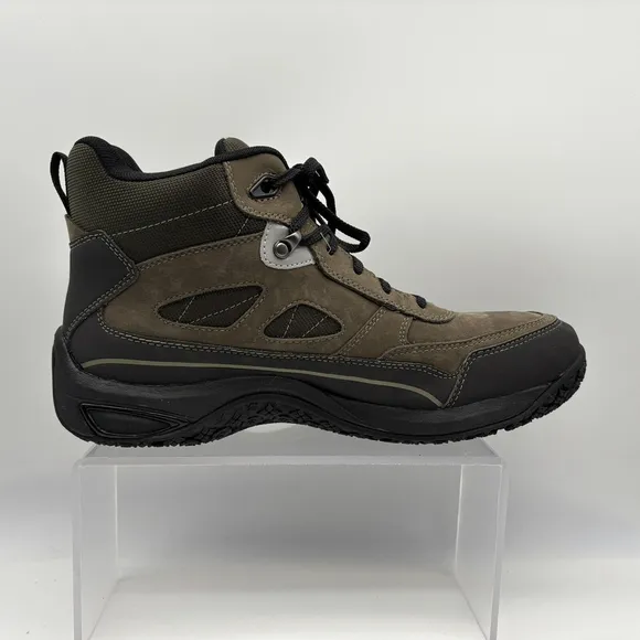 Dunham Men's Cloud Plus Waterproof Brown Leather Boots CI2118 Size US 11.5