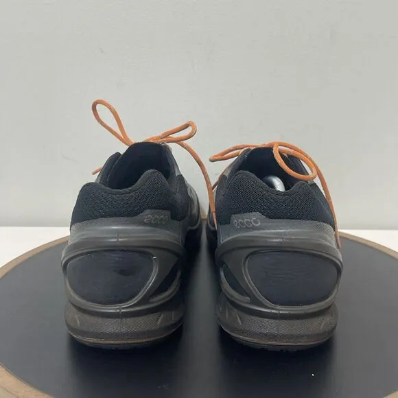 Ecco Biom Train Fjuel Golf Men’s Shoes Size US 13 EUR 47 Lace-Up Black / Orange