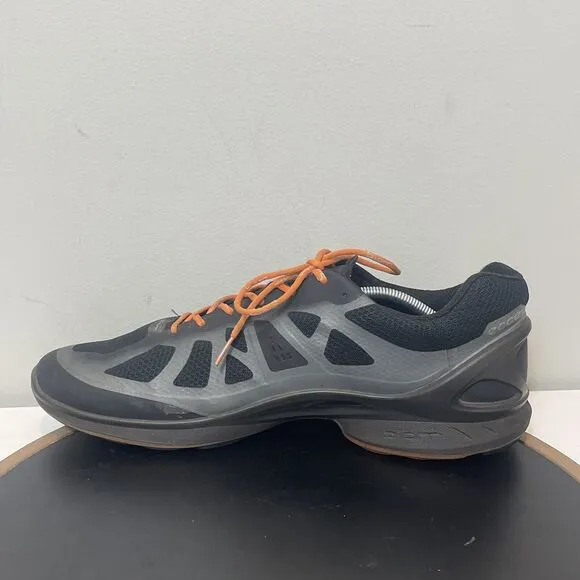 Ecco Biom Train Fjuel Golf Men’s Shoes Size US 13 EUR 47 Lace-Up Black / Orange