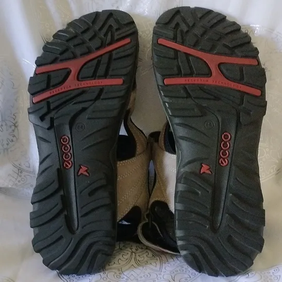 Ecco by Receptor technology men's sandals size