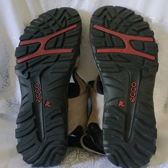 Ecco by Receptor technology men's sandals size
