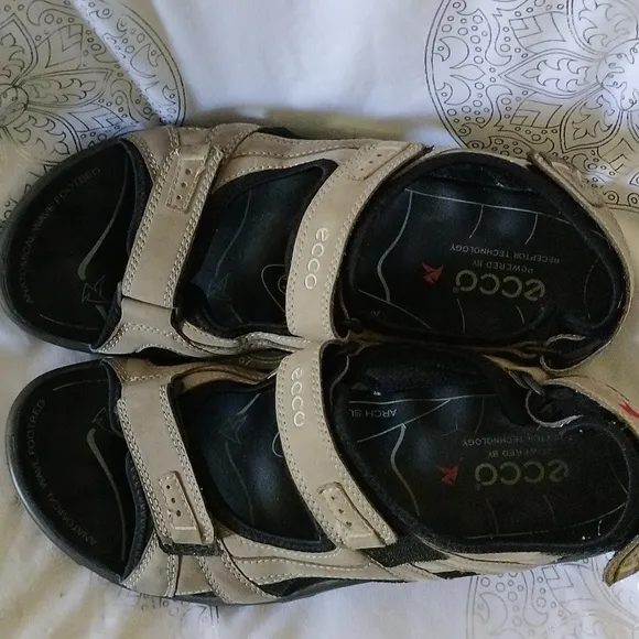 Ecco by Receptor technology men's sandals size
