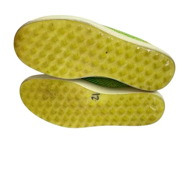 Ecco Hybrid Knit Spikeless Golf Shoes Lime Green Size EUR 38 Wide Width US 7-7.5