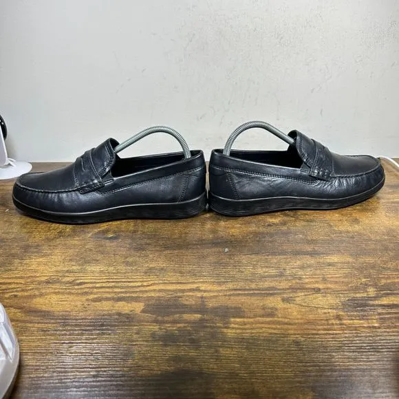 ECCO S Lite Moc Penny Loafer Black Shoes Men's Size 7‎