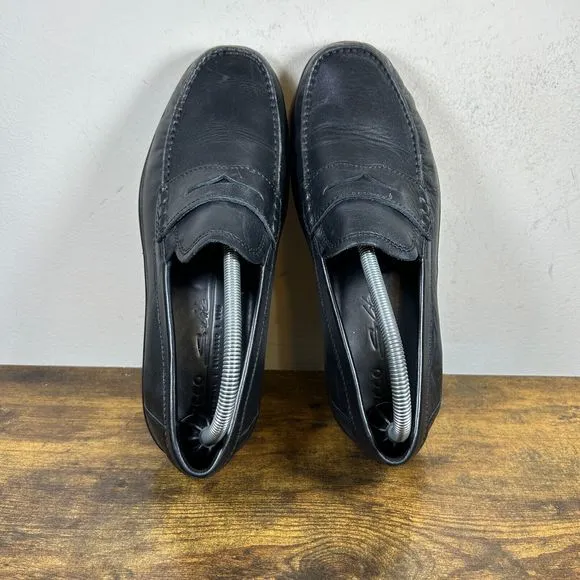 ECCO S Lite Moc Penny Loafer Black Shoes Men's Size 7‎