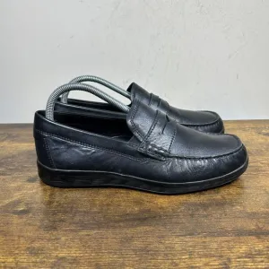 ECCO S Lite Moc Penny Loafer Black Shoes Men's Size 7‎